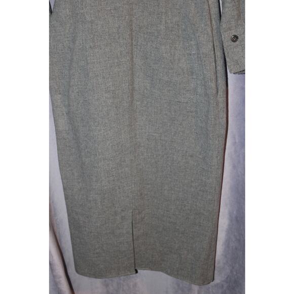 Zara Button Down Dress Long Sleeve Belted Dress XS - Picture 8 of 8